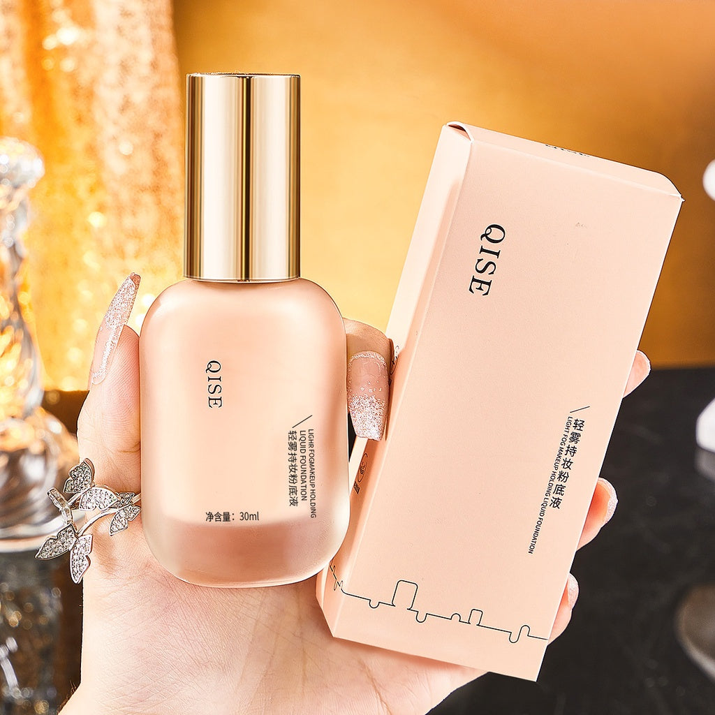 QISE Foundation Conceal Moisturizing Moisturize Water Proof Lasting Makeup Foundation