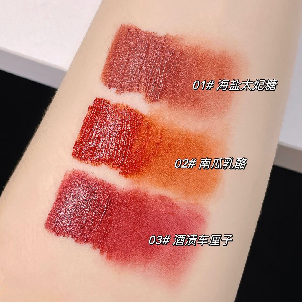 MUGE LEEN Small Powder Tube Lip Gloss Matte Water Proof Lasting Nature Not Easy To Fade Lipstick