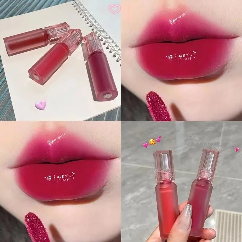 TOOT DODO Sandwich Lip Gloss Crystal Sugar Mirror Lip Glaze Moisturize Lasting Nature Lipstick