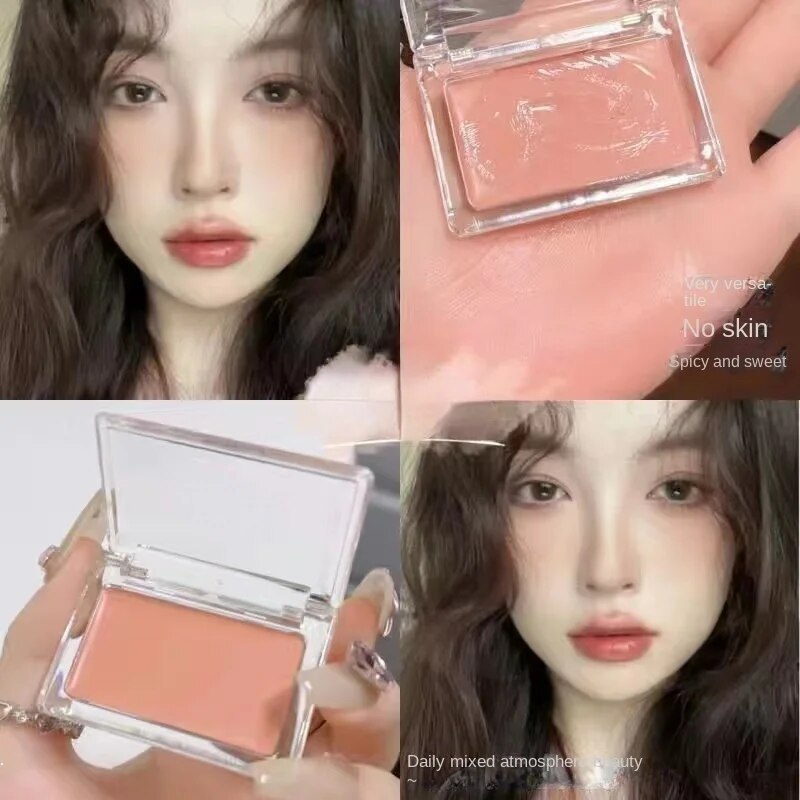 Blush Nude Color Brighten Matte Moisturize Lasting Not Easy To Fade Makeup