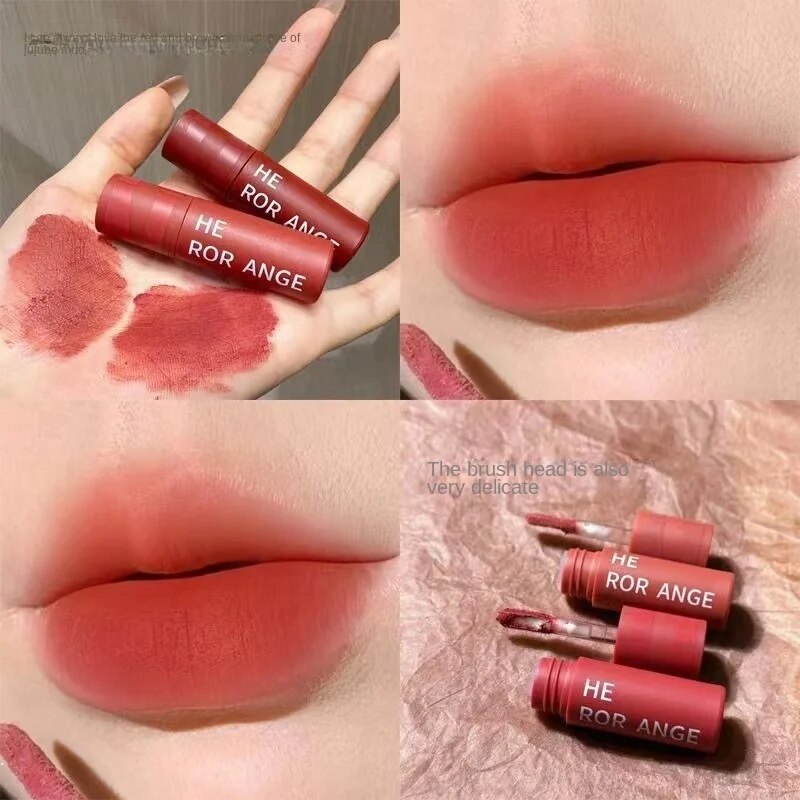 HERORANGE Lip Gloss Velvet Fog Surface Matte Lasting Nature Lipstick