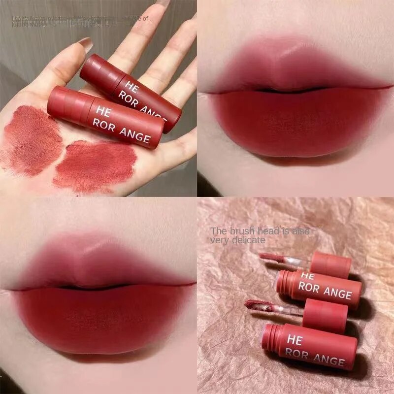 HERORANGE Lip Gloss Velvet Fog Surface Matte Lasting Nature Lipstick