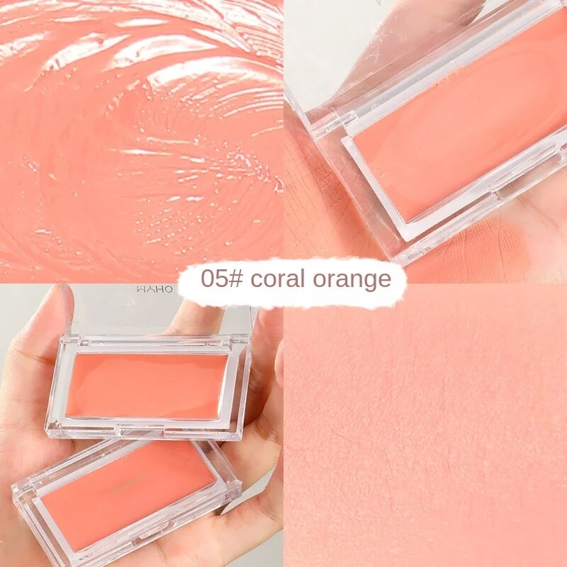 Blush Nude Color Brighten Matte Moisturize Lasting Not Easy To Fade Makeup