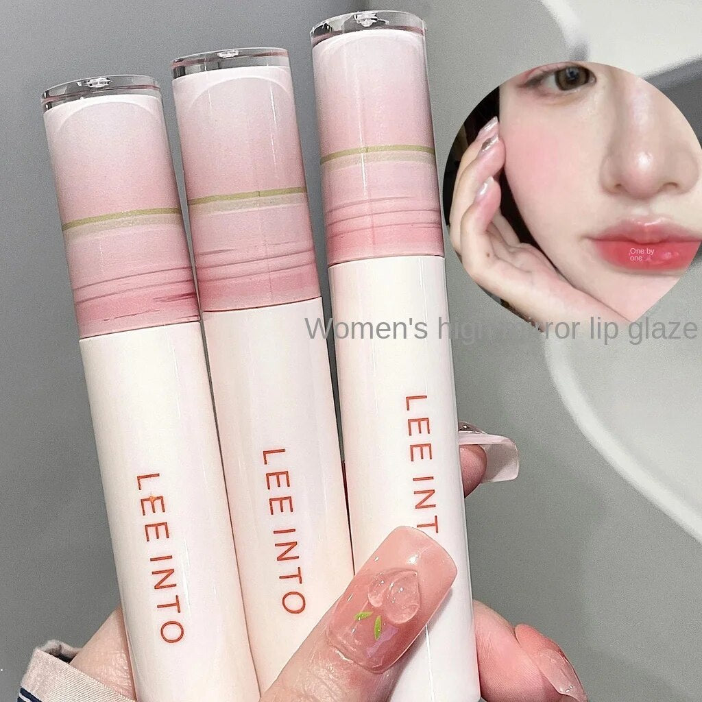 LEE INTO Lip Gloss Mirror Surface Moisturizing Moisturize Water Proof Lasting Not Easy To Fade Lipstick