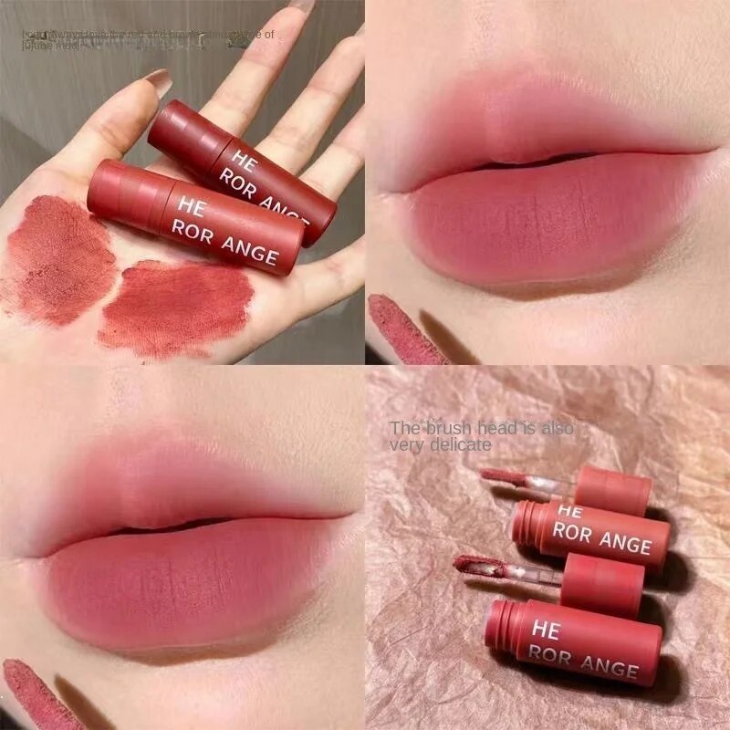 HERORANGE Lip Gloss Velvet Fog Surface Matte Lasting Nature Lipstick