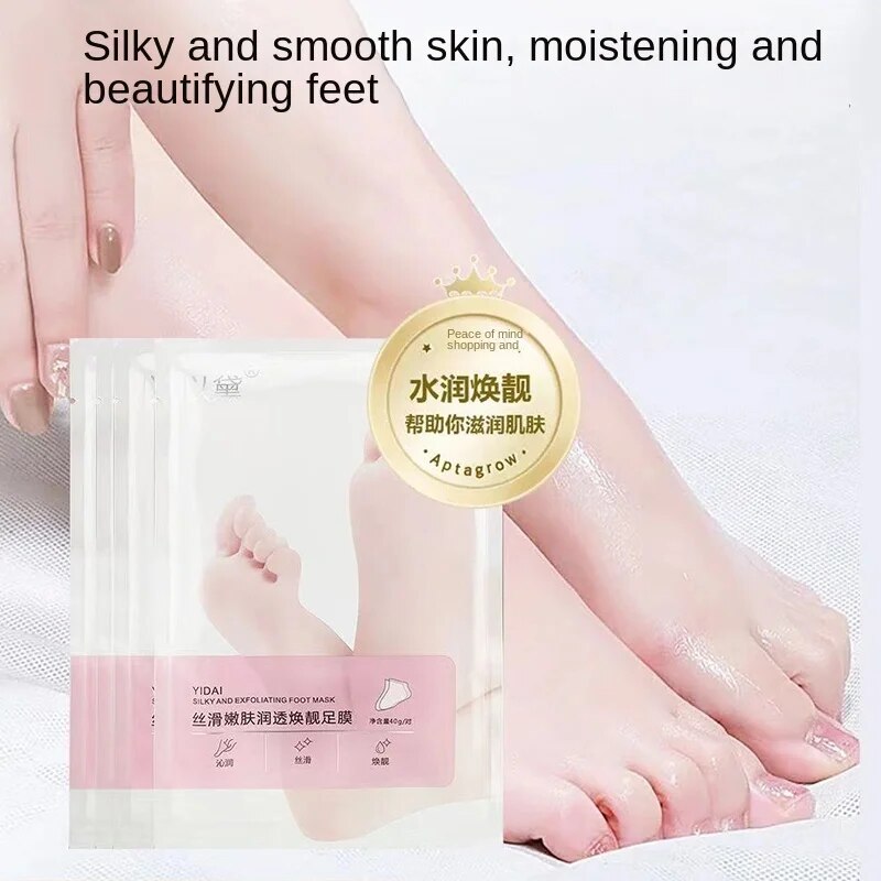 Foot Mask Maintainance Nourish Moisturize Moisturizing Soft Foot Nursing