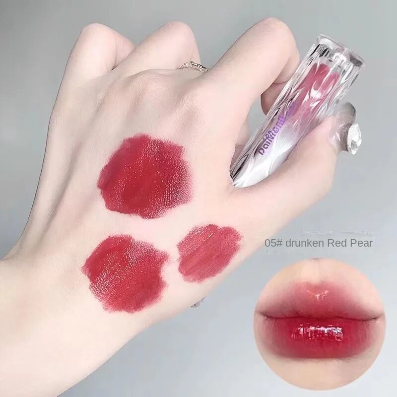 Daimenbear Lip Gloss Mirror Nature Moisturize Lipstick Not Easy To Dip The Cup Lipstick