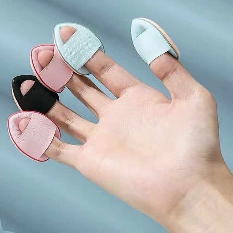 Mini Finger Makeup Sponge Wet and Dry Easy To Apply Makeup Powder Puff