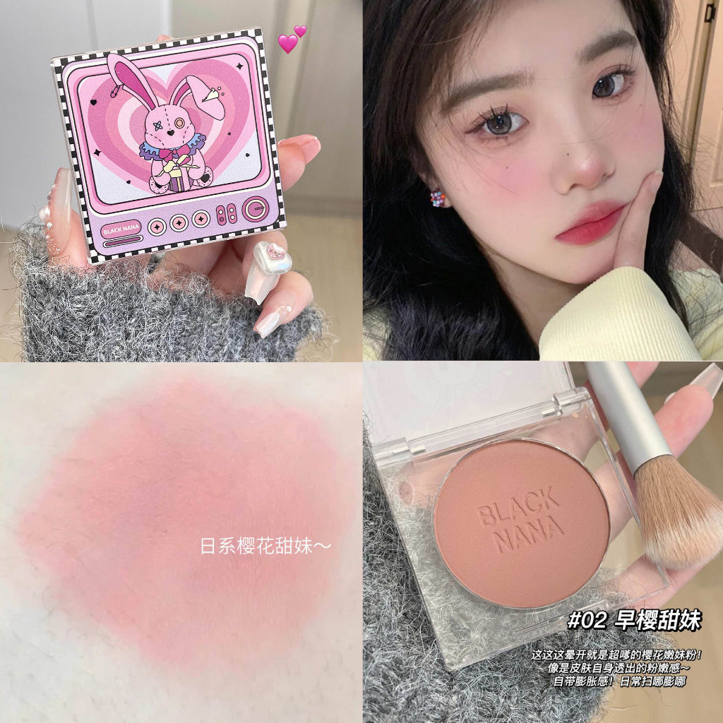 BLACK NANA Rose Blush Expansion Color Boost Your Complexion Nature Matte Waterproof Blush