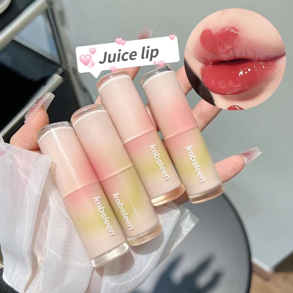 Kobeleen Lipstick Ice Cubes Velvet Matte Moisturize Moisturizing Water Proof Lip Gloss