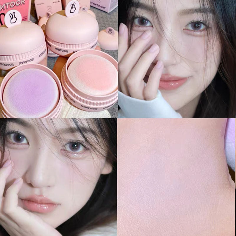 HERORANGE Cute Blush Matte Water Proof Lasting Monochrome Cheek Blusher