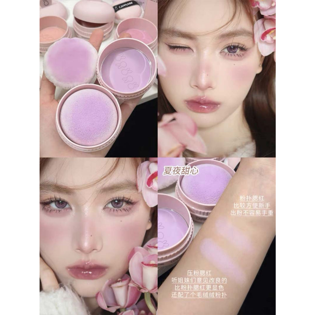 HERORANGE Cute Blush Matte Water Proof Lasting Monochrome Cheek Blusher