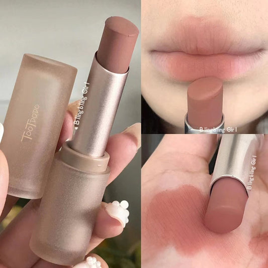 Toot Dodo Lipstick Matte Nude Lasting Water Proof Non Stick Cup Lip Gloss