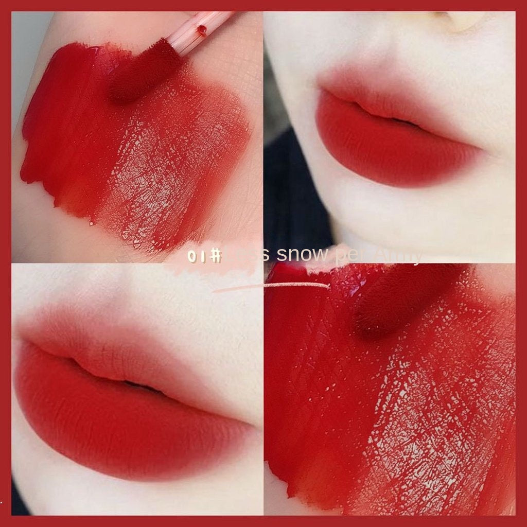 VONGEE Cute Duck Velvet Lip Glaze Matte Does Not Fade Non Stick Cup Lipstick Lip Gloss 5pcs