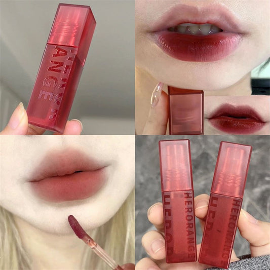 HERORANGE Velvet Matte Lip Glaze Waterproof Lip Gloss 6 Color