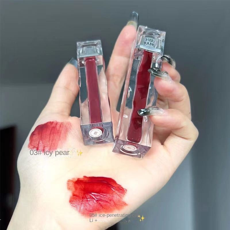 Herorange Transparent Mirror Surface Lip Glaze Moisturize Long -lasting Not Easy To Fade Up Lip Gloss