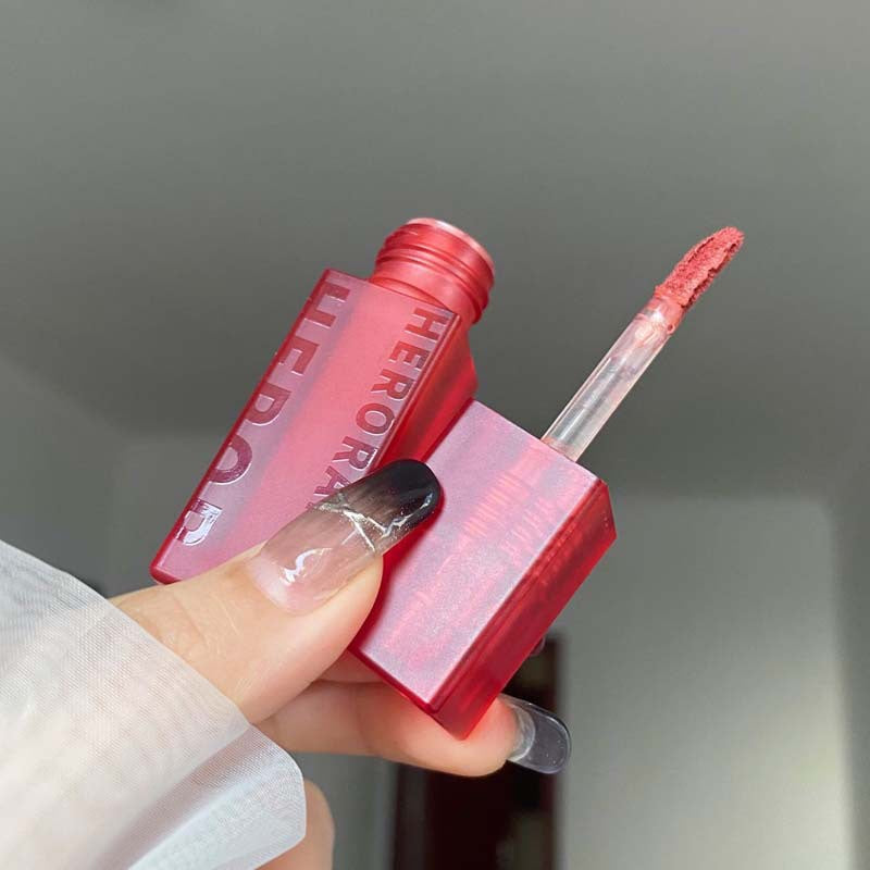 HERORANGE Velvet Matte Lip Glaze Waterproof Lip Gloss 6 Color