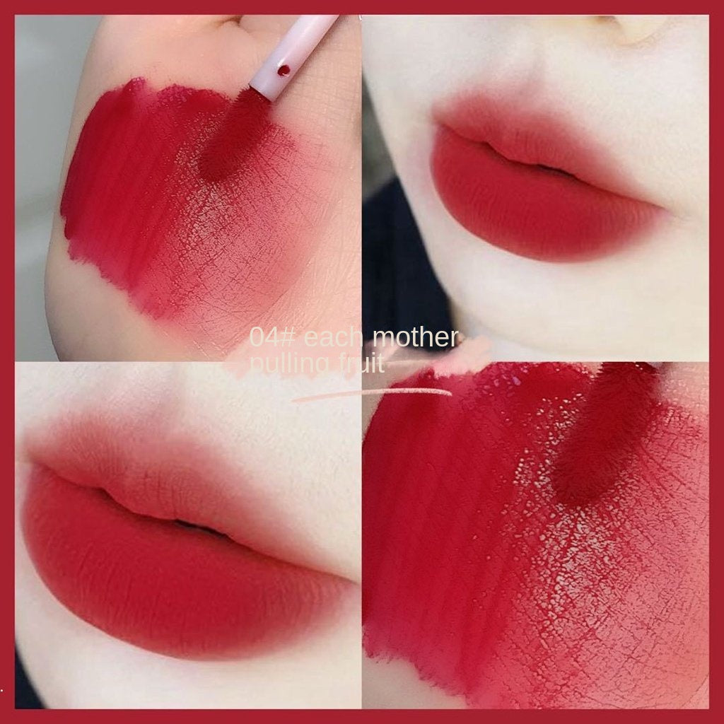 VONGEE Cute Duck Velvet Lip Glaze Matte Does Not Fade Non Stick Cup Lipstick Lip Gloss 5pcs