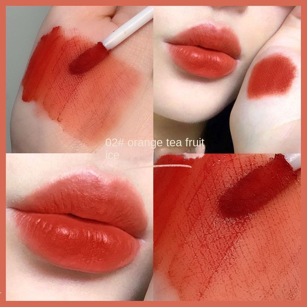 VONGEE Cute Duck Velvet Lip Glaze Matte Does Not Fade Non Stick Cup Lipstick Lip Gloss 5pcs