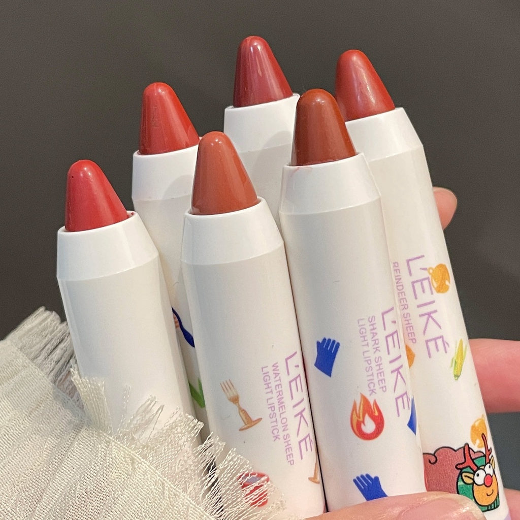 L'eike Lipstick Pen Crayon Lipstick Matte Moisturize Lip Gloss