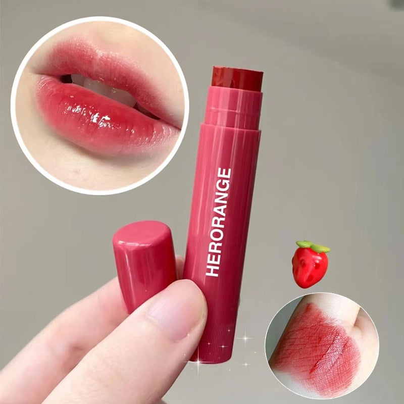 HERORANGE Fruit Flavour Lip Balm  Moisturize Smoothes Lip Wrinkles Lip Repair Moisturizing