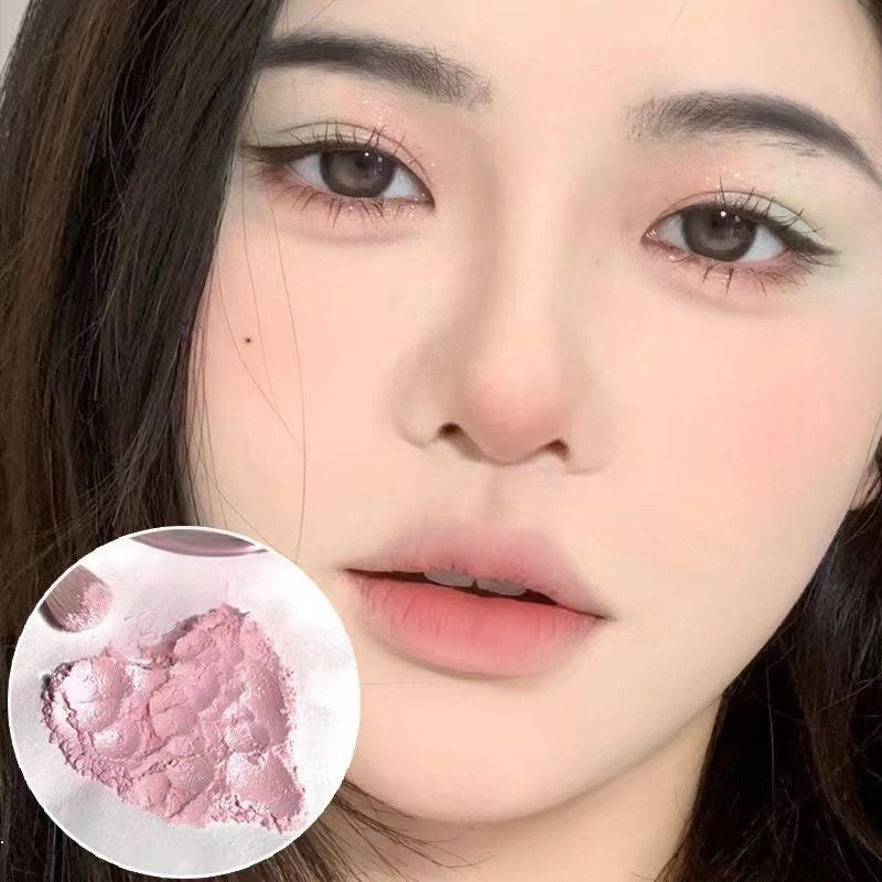 HERORANGE Cloud Gauze Soft Fog Set Makeup Pressed Powder Invisible Pore Lasting Concealer Pearlescent Matte Nature Powder