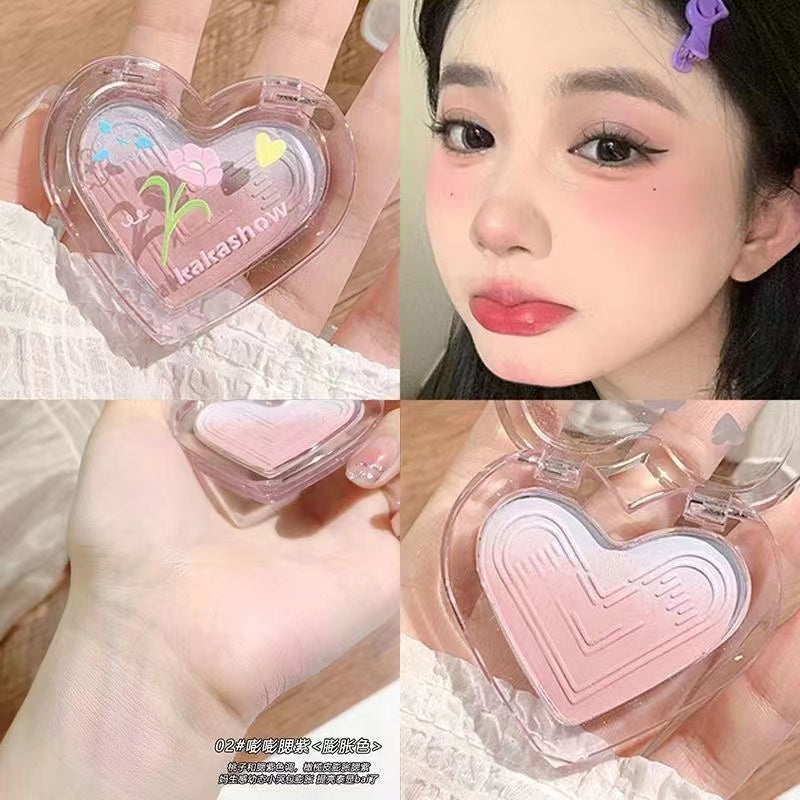 Kakashow Love Powder Mist Gradient Blush Sweetness Matte Lasting