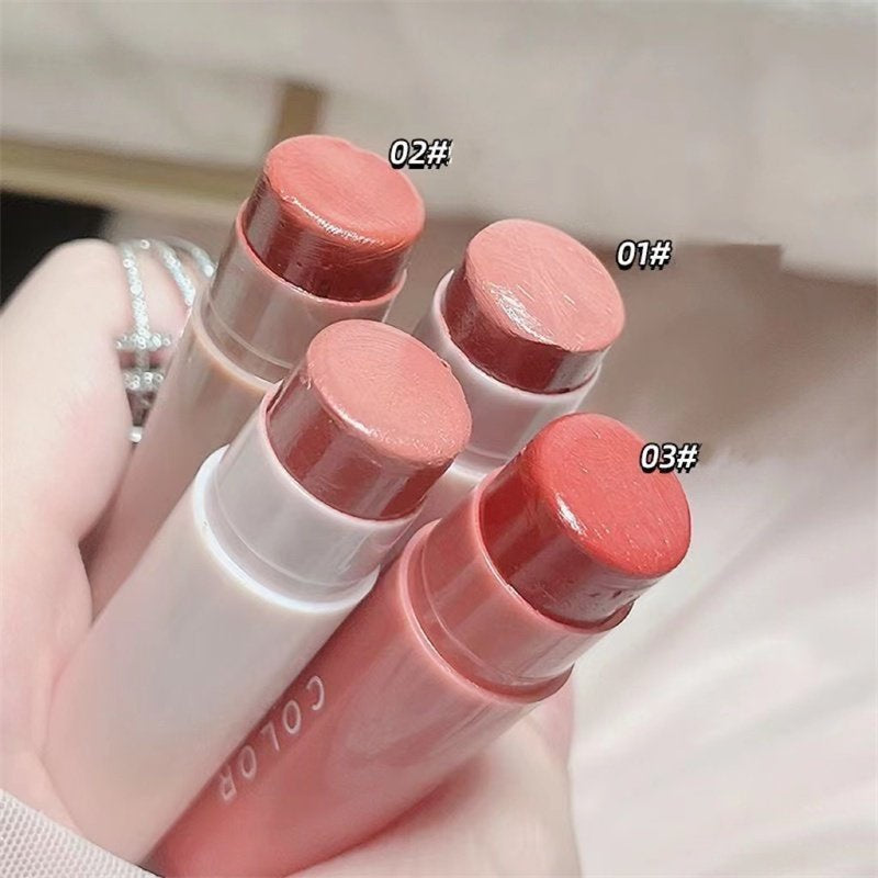 CUODUI Colored Moisturizing Lip Balm Moisturize Brighten Up Lighten Lip Lines Lip Care Anti-drying Lip Gloss