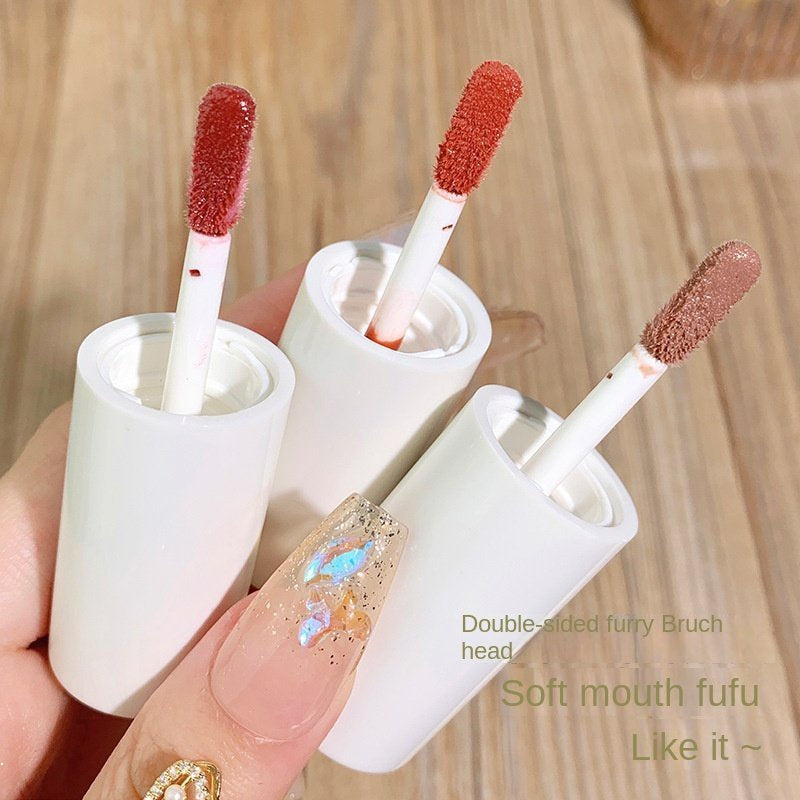 Xixi Mirror Lip Glaze Moisturizing Lips No Fading Non-stick Cup Waterproof Lip Gloss Lipstick