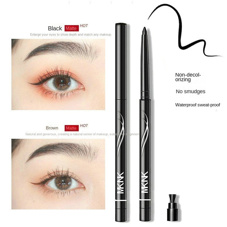 MKNK Automatic Water Proof No Smudge Inner Eyeliner Eyeliner Lying Silkworm Pen Solid Eyeliner