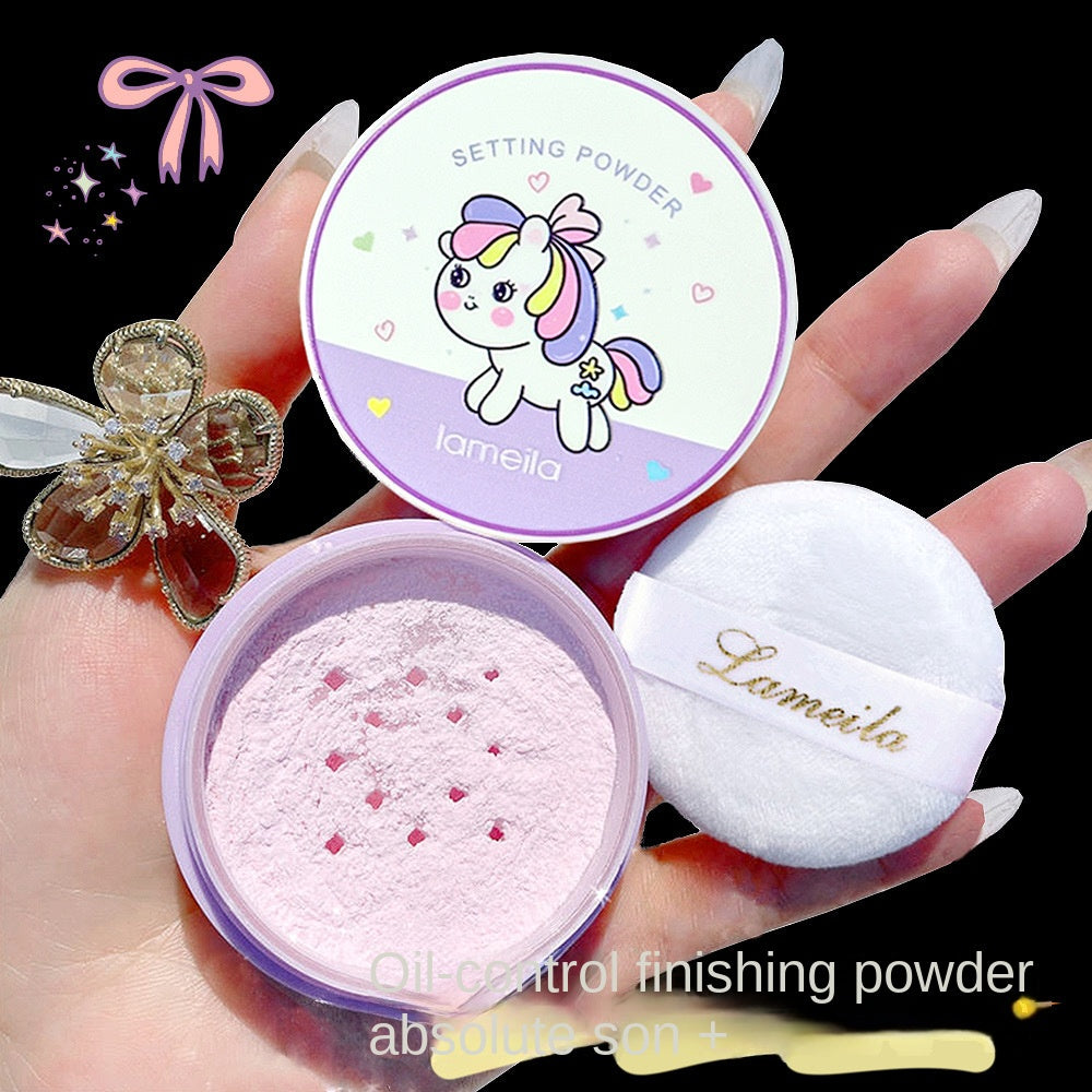 Loose Powder Setting Powder Water Proof Hold Makeup Not Easy To Take Off Makeup Not Easy To Stick Powder Nature Matte Pressed Powder