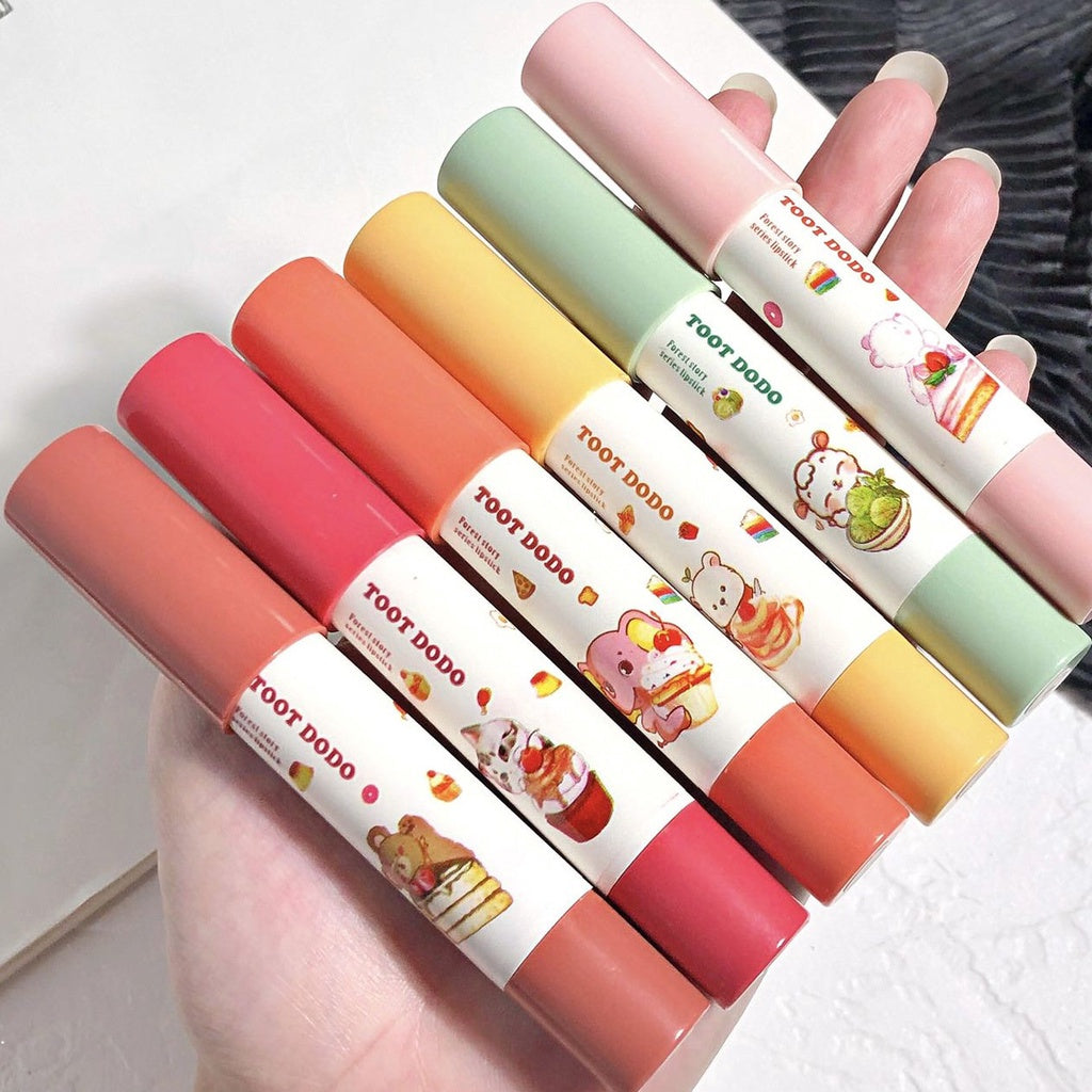 TOOT DODO Forest Series Lipstick Matte Not Easy To Fade Lip Glaze Waterproof Lip Gloss