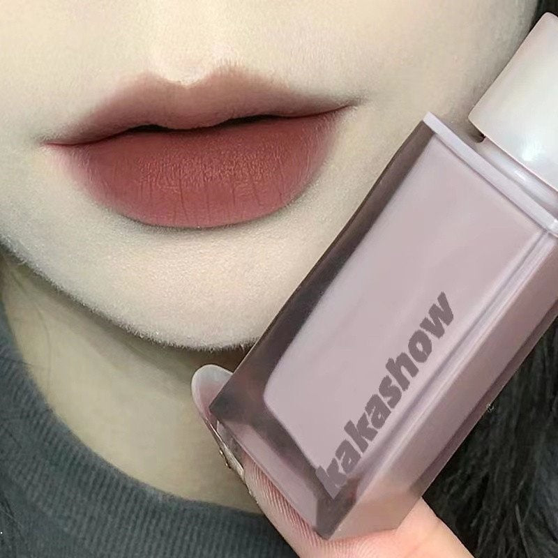 Kakashow Small Square Tube Lipstick Matte Lip Glaze Lip Gloss