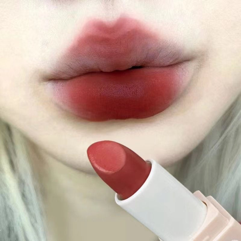 Pink Coco Pink Square Tube Lipstick Cute Matte Lip Glaze Does Not Fade Lip Gloss