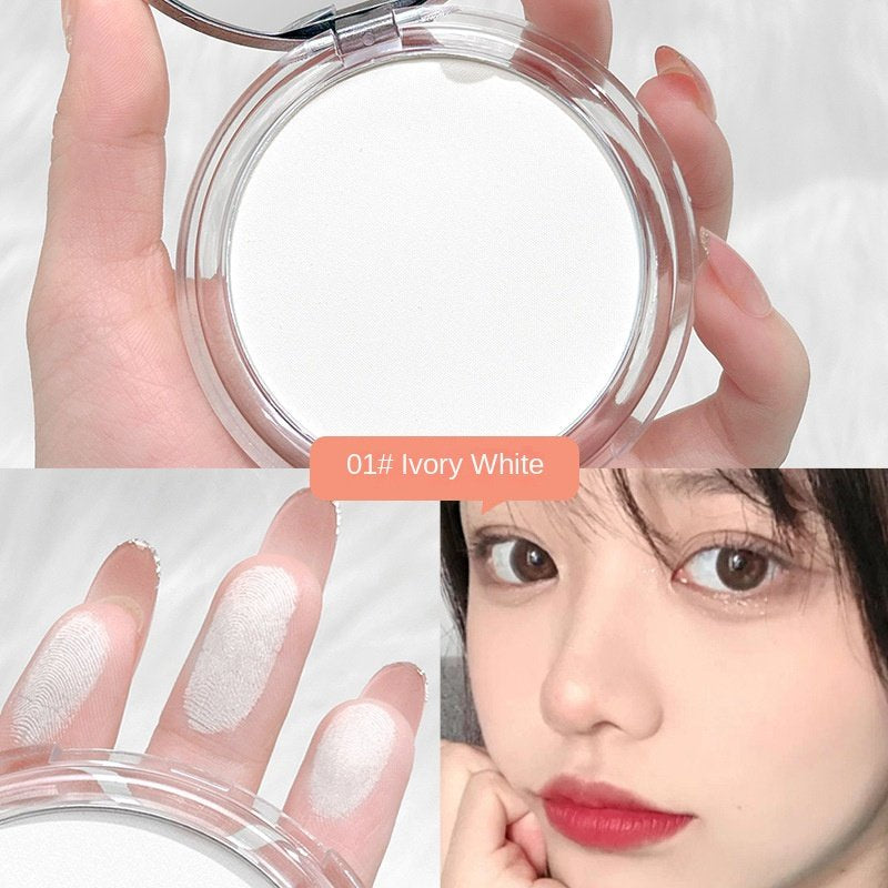 Cute Bear Pressed Powder Makeup Concealer Not Easy To Take Off Makeup Water Proof Lasting Contouring Transparent Setting Powder