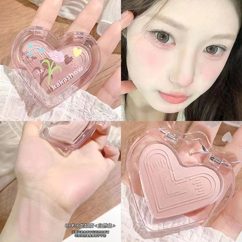 Kakashow Love Powder Mist Gradient Blush Sweetness Matte Lasting