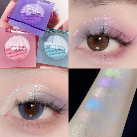 KAKASHOW Shiny Soft Texture Highlight Brighten Shiny Exquisite Nature Lasting Makeup