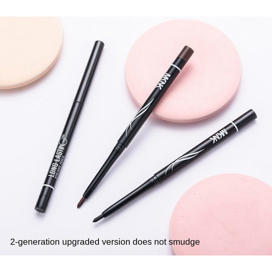 MKNK Automatic Water Proof No Smudge Inner Eyeliner Eyeliner Lying Silkworm Pen Solid Eyeliner