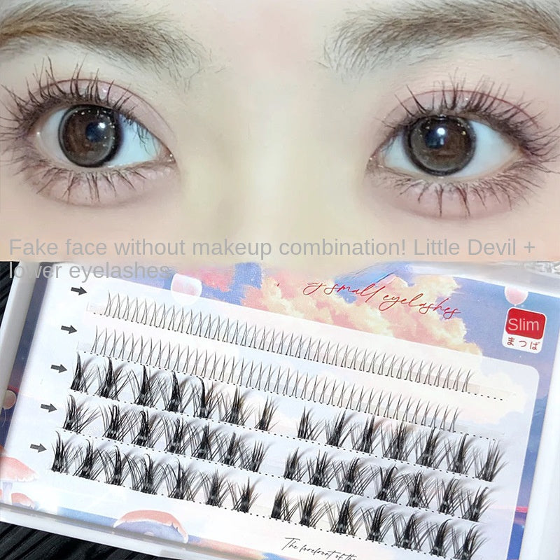 High Quality Upper Eyelashes Lower Eyelashes Fake Eyelashes