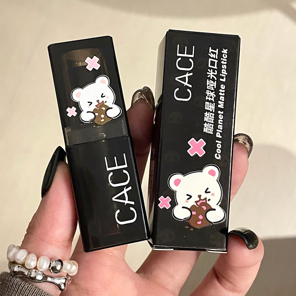 CACE Cool Planet Matte Lasting Does Not Fade Lipstick Lip Gloss