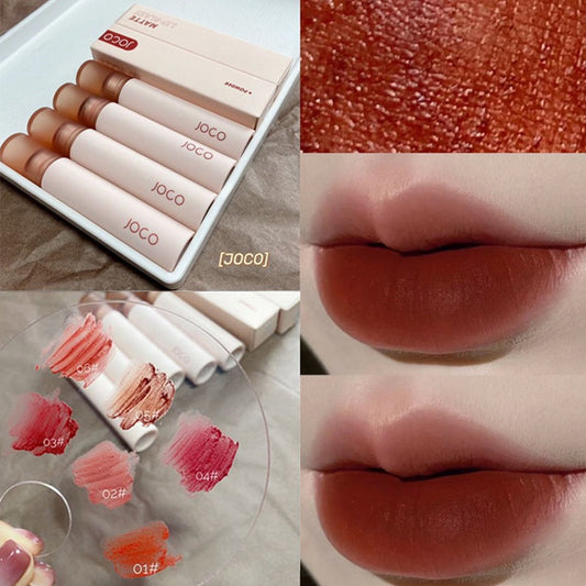 JOCO Matte Lipstick Soft and Smooth As Velvet Water Proof Lasting Lip Gloss