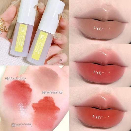 Xixi Mirror Lip Glaze Moisturizing Lips No Fading Non-stick Cup Waterproof Lip Gloss Lipstick