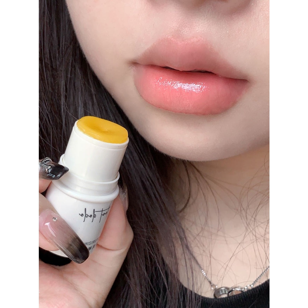 Toot Dodo Round Tube Lip Balm Moisturize Moisturizing Replenish Water Lighten Lip Lines Anti-drying Lipstick Primer