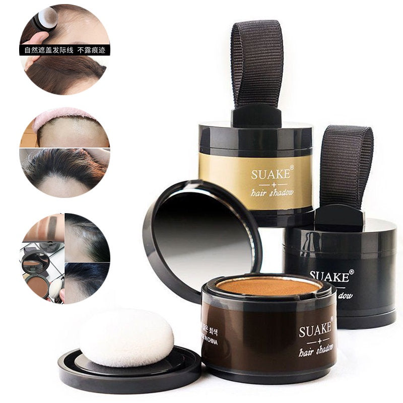 SUAKE Hairline Powder Shadow Powder Sparse Edge To Retouch Filling Black Brown Hairline