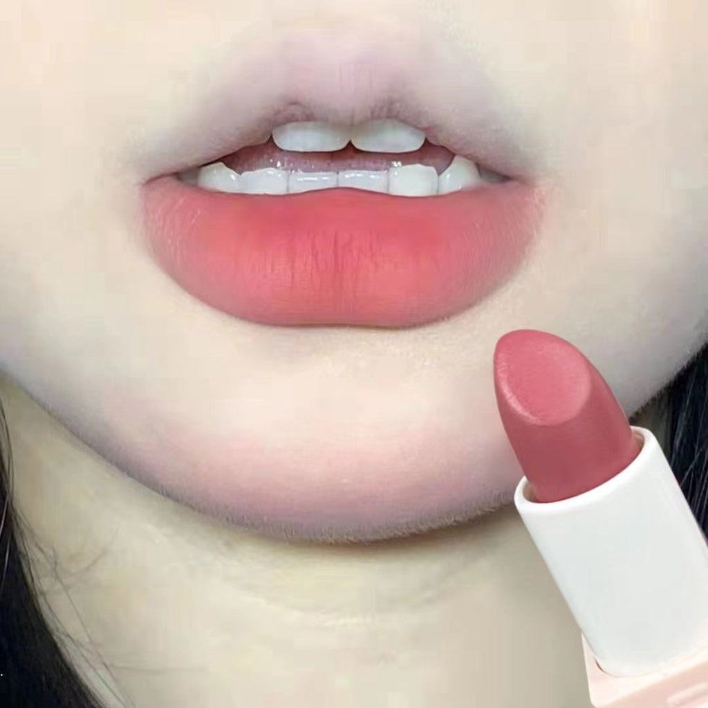 Pink Coco Pink Square Tube Lipstick Cute Matte Lip Glaze Does Not Fade Lip Gloss