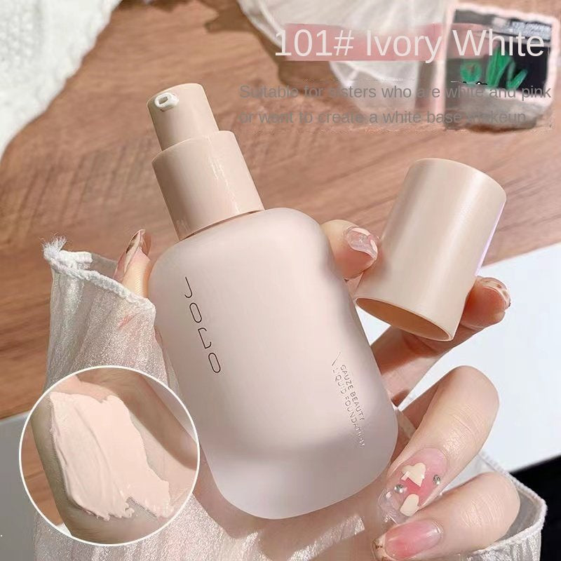 JOCO Light and Thin Liquid Foundation Oil Control Moisturizing Hold Makeup Concealer Refreshing Water Proof BB Cream