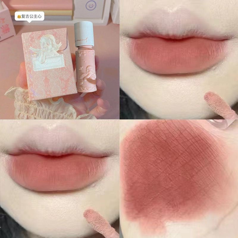 PinkyFocus Lipstick Lasting Velvet Waterproof Moisturizing Lip Glaze Lip Gloss