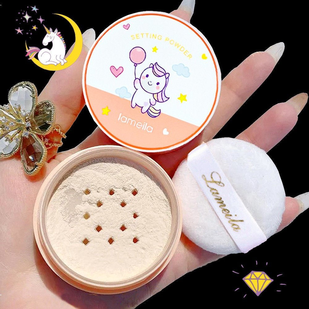 Loose Powder Setting Powder Water Proof Hold Makeup Not Easy To Take Off Makeup Not Easy To Stick Powder Nature Matte Pressed Powder