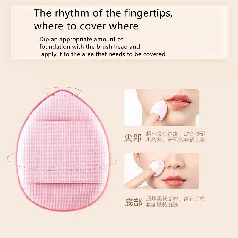 Mini Finger Makeup Sponge Wet and Dry Easy To Apply Makeup Powder Puff