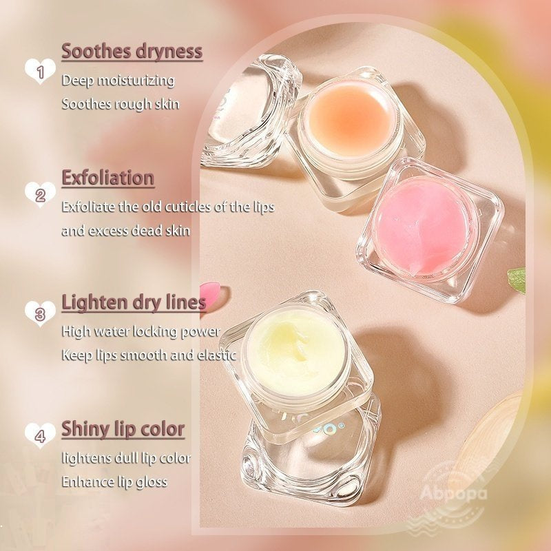 NOVO Moisturizing Ice Cubes Lip Mask Moisturize Exfoliating Lighten Lip Lines Lip Balm